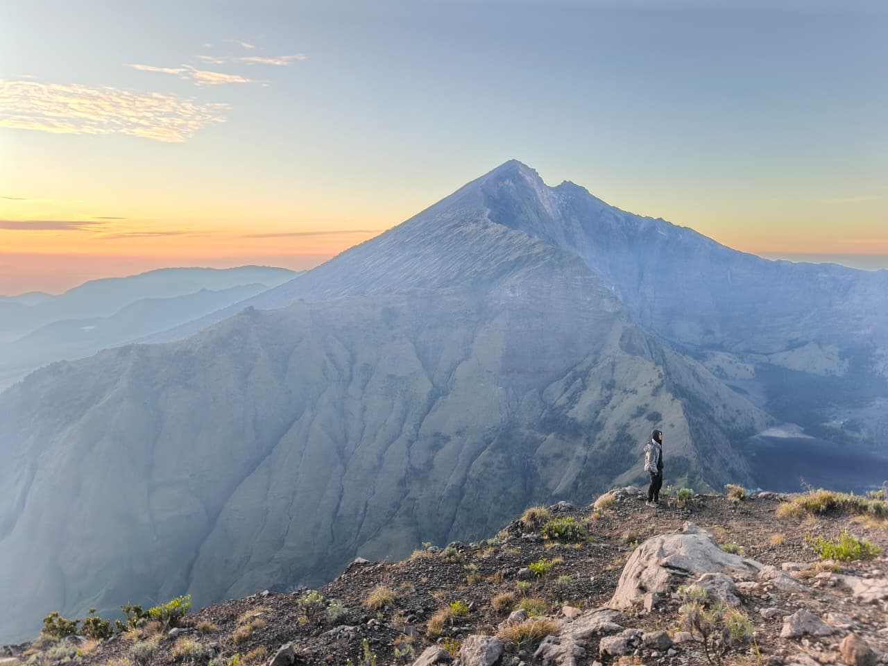 rinjani second summit